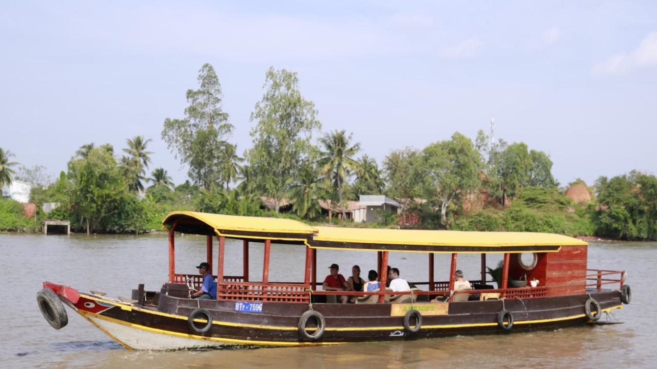 Nguyet Que Homestay & Tours Ben Tre Exterior foto